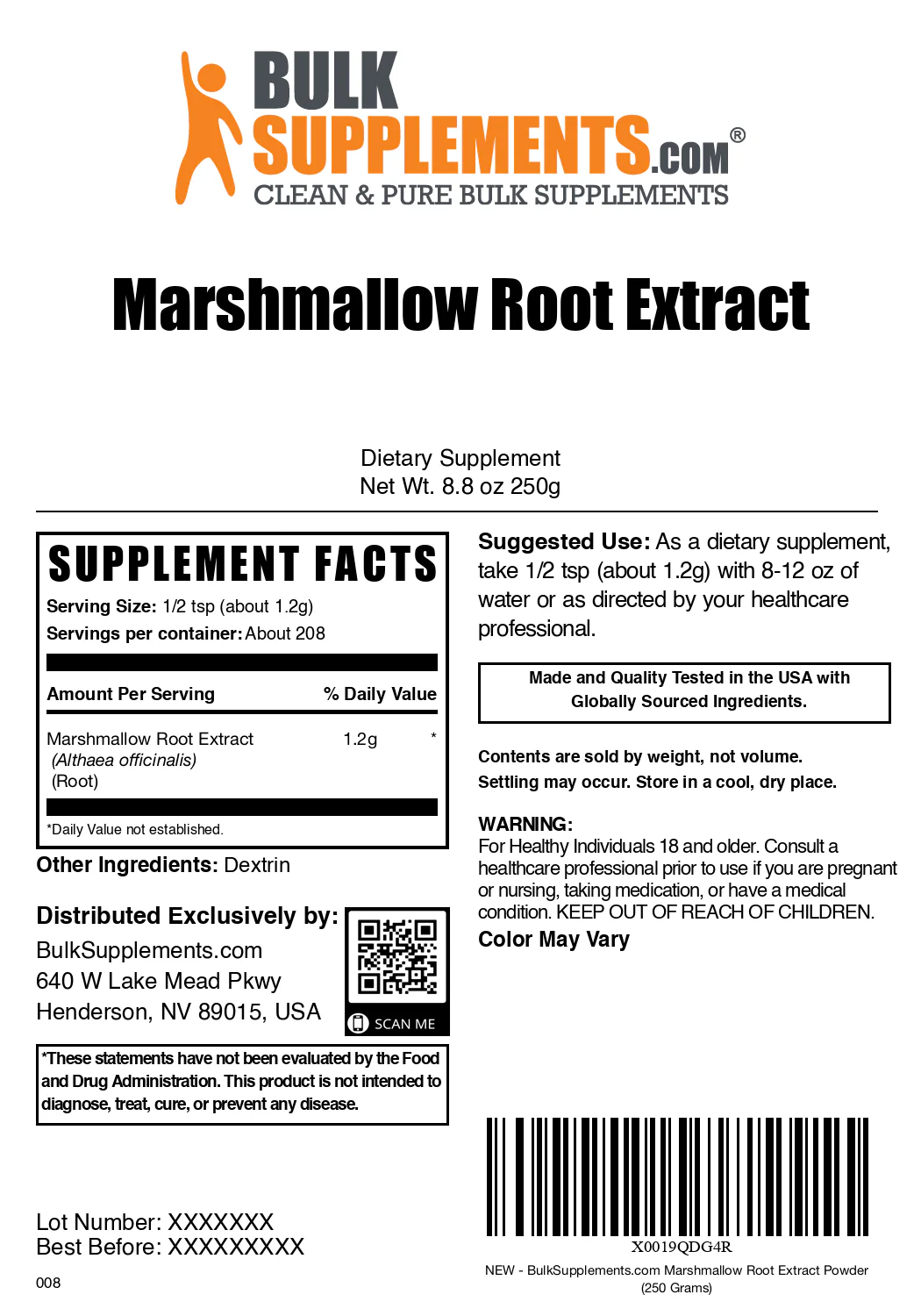 Marshmallow Root Extract Powder - Image 6