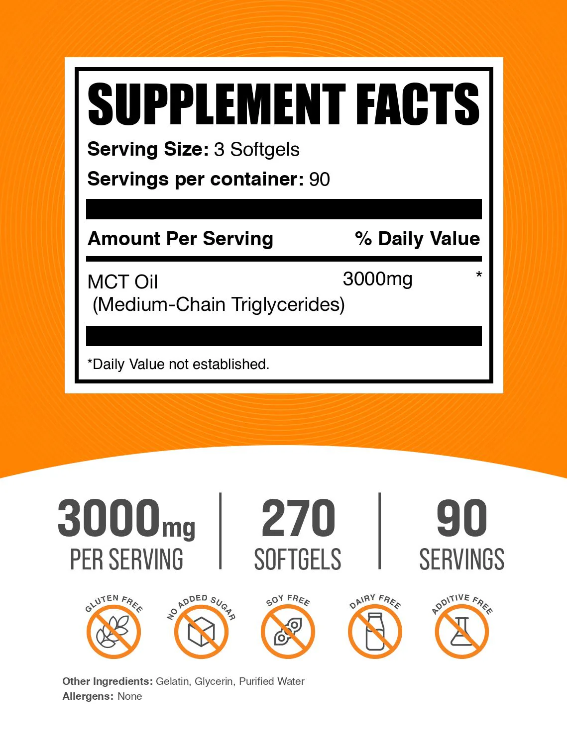 MCT Oil Softgels - Image 2