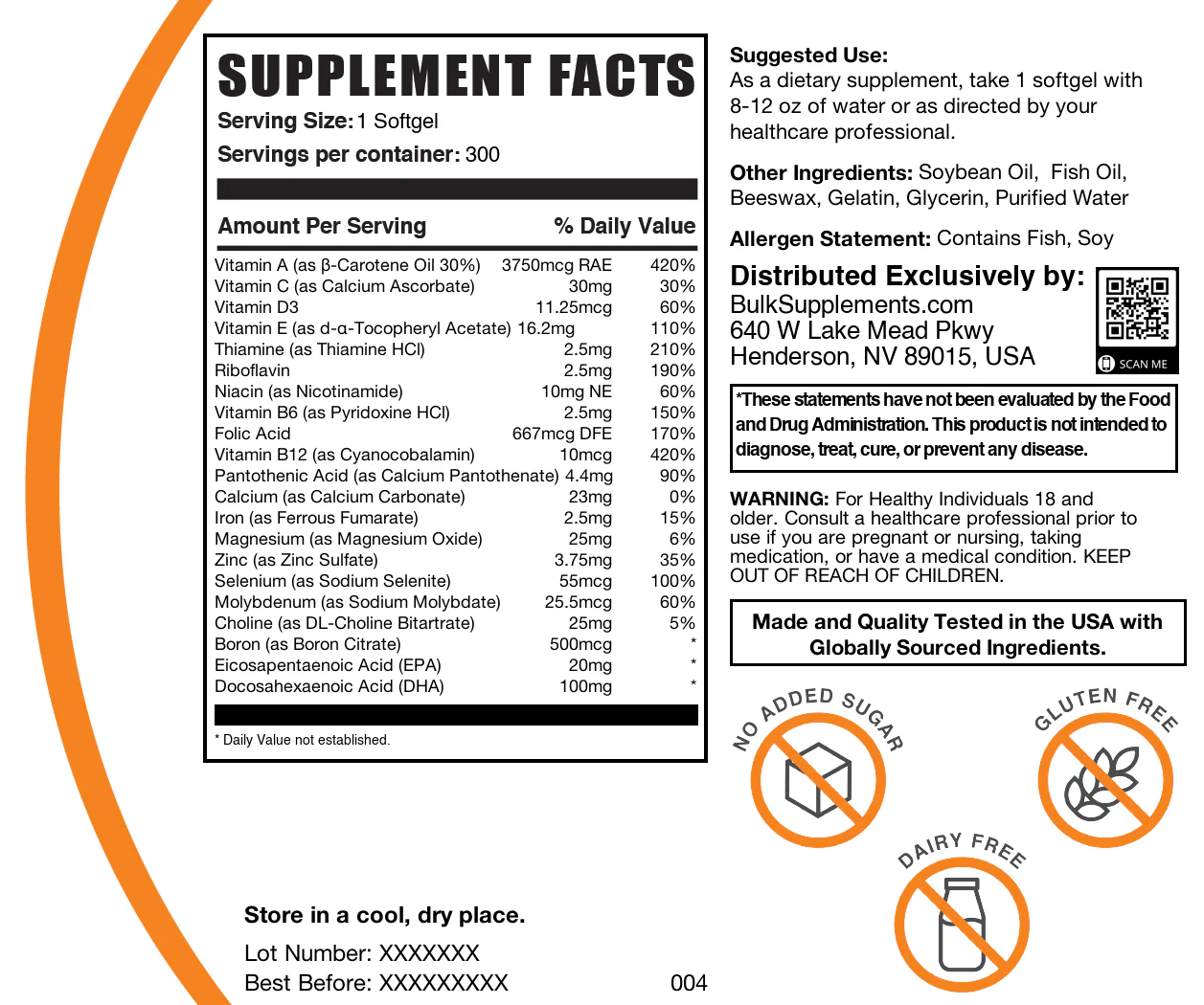 Multivitamin for Men Softgels - Image 6