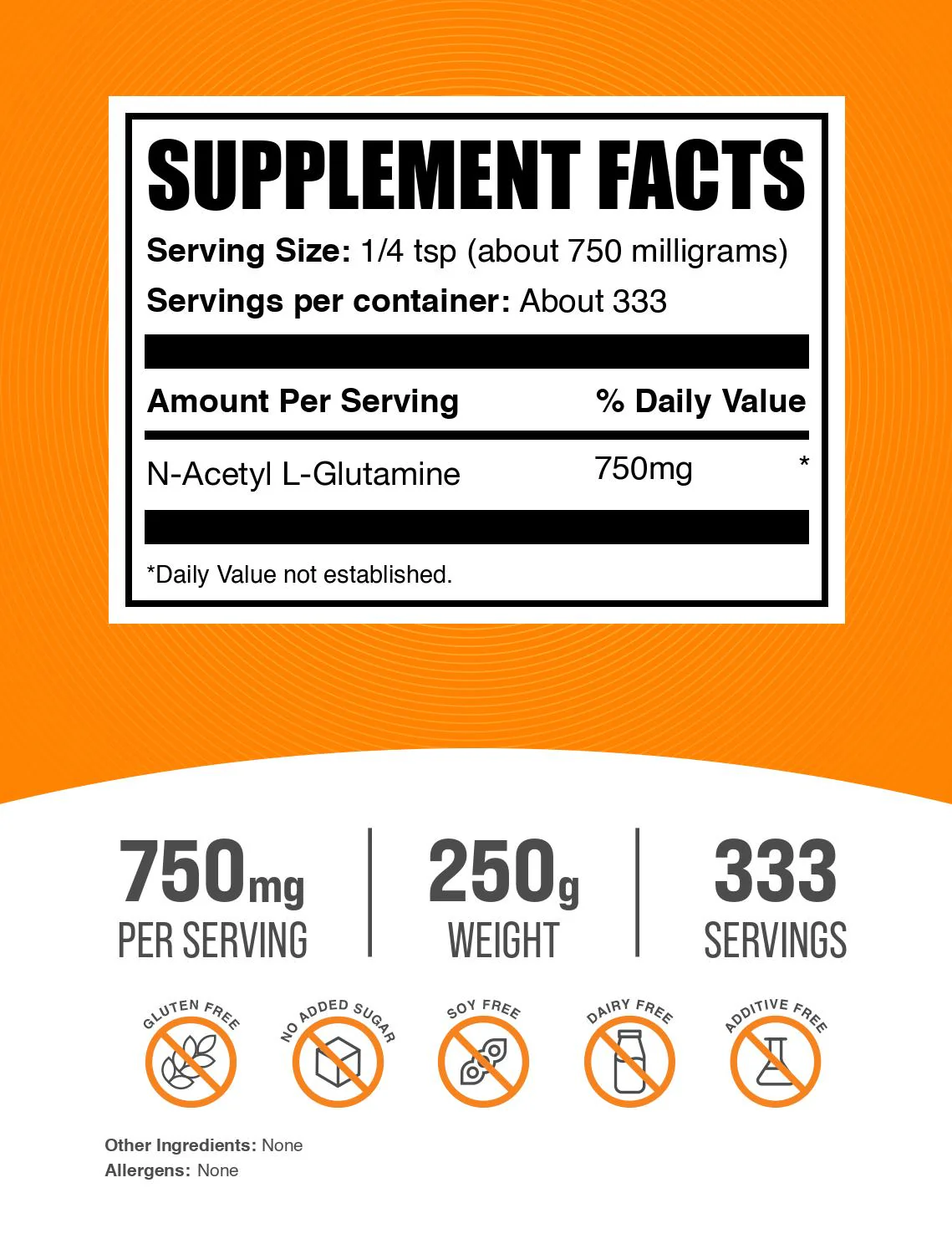N-Acetyl L-Glutamine Powder - Image 2