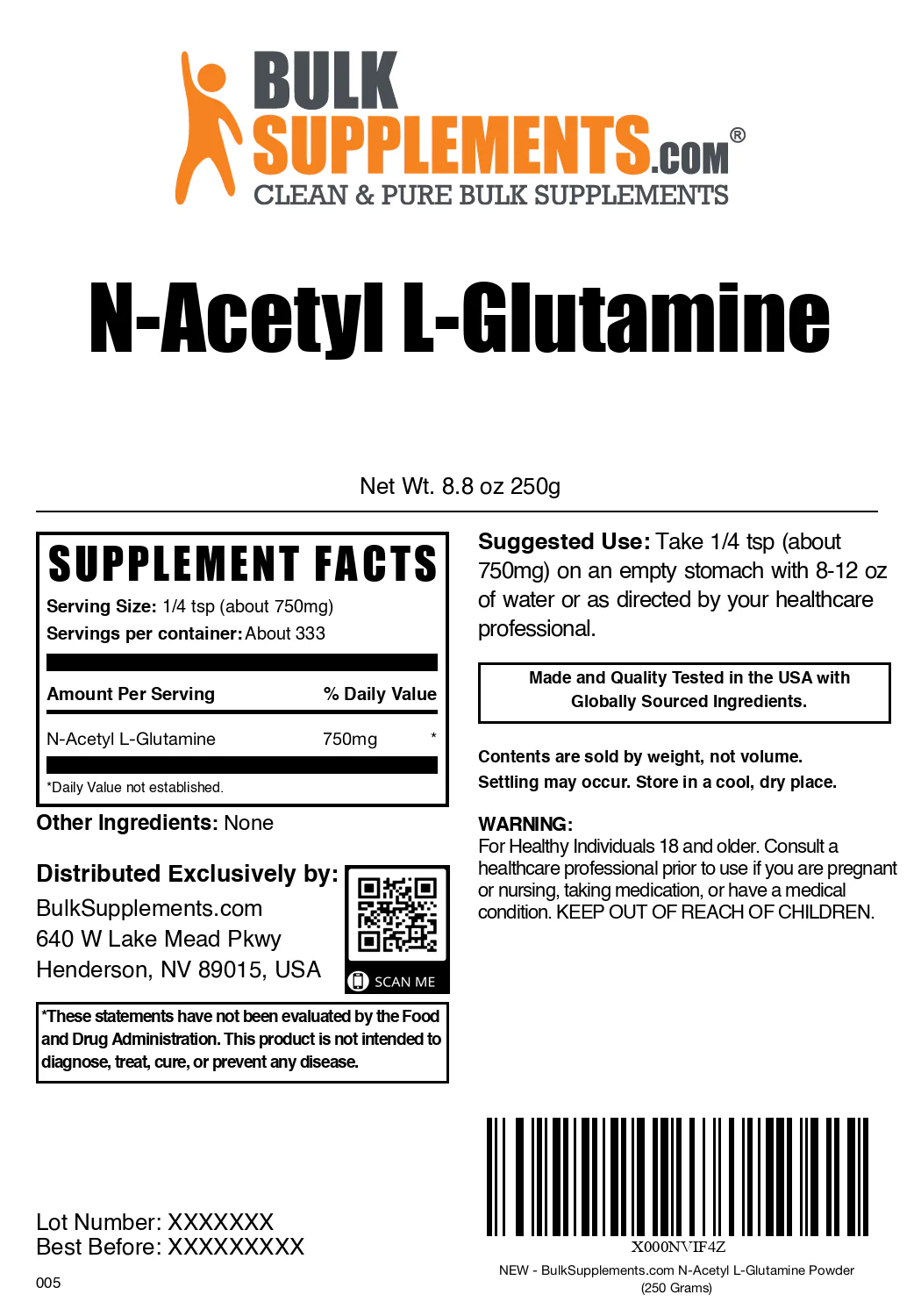 N-Acetyl L-Glutamine Powder - Image 6