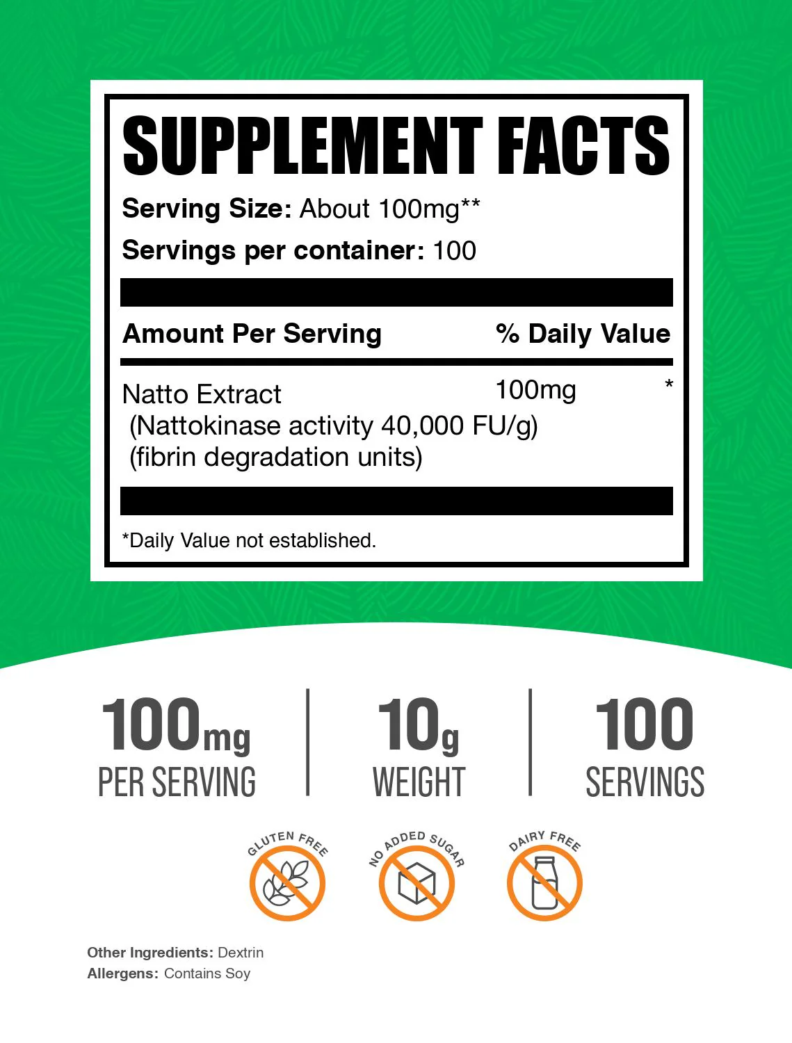 Nattokinase 4000 FU Powder - Image 2