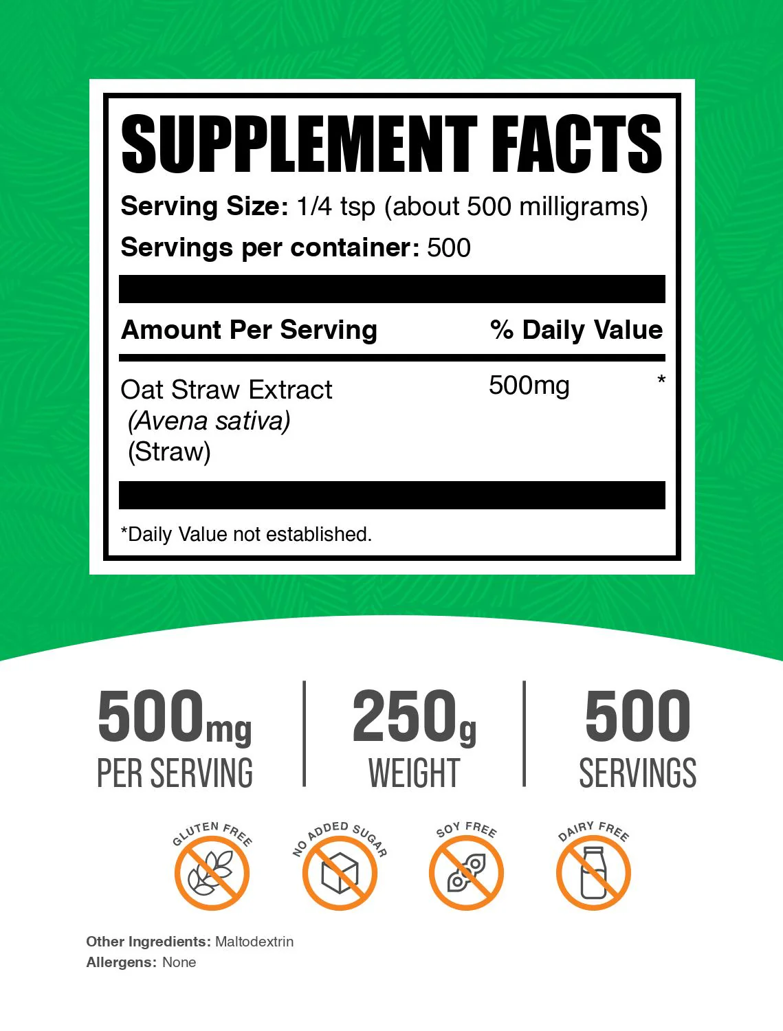 Oat Straw Extract Powder - Image 2