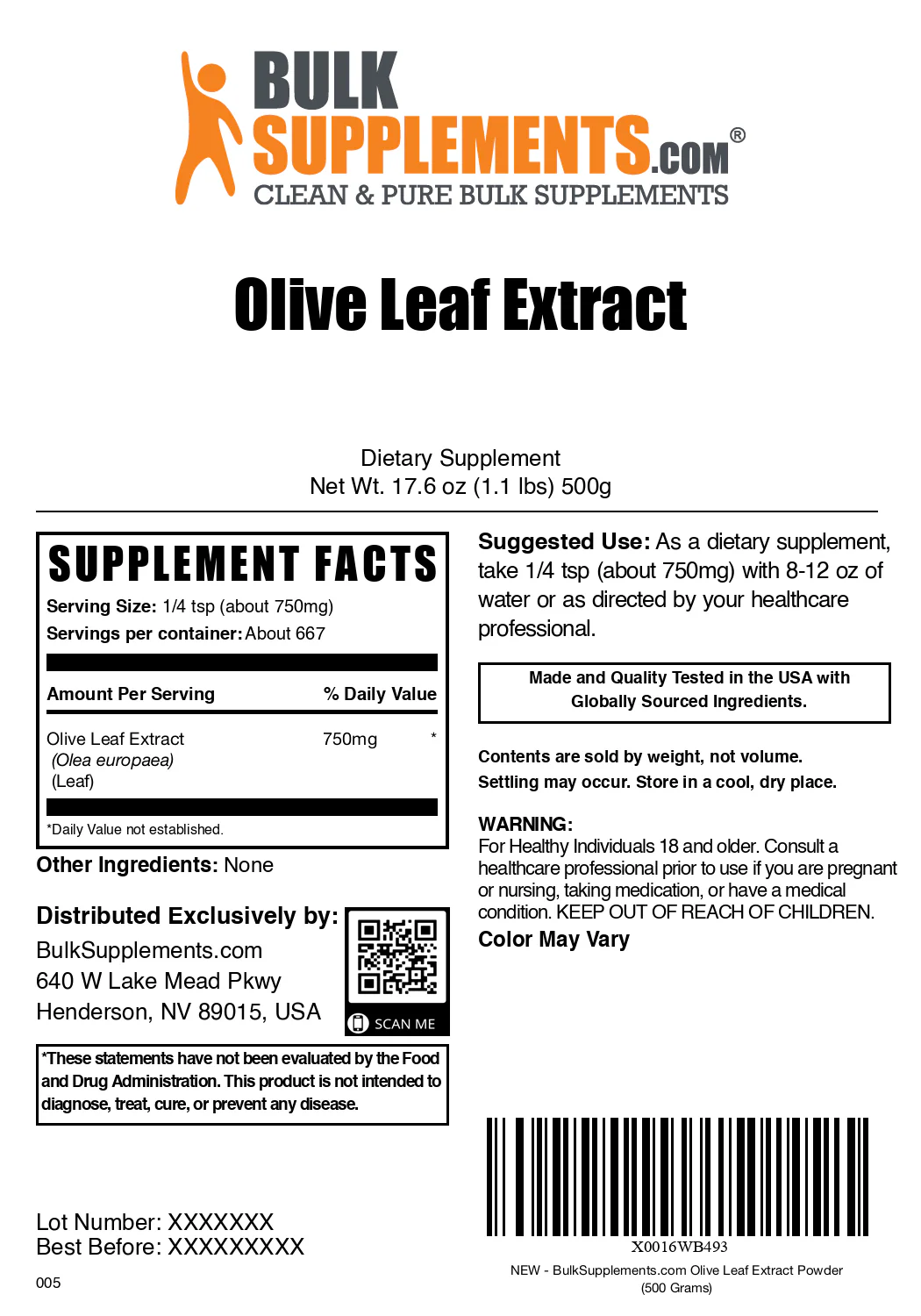 Olive Leaf Extract Powder - Image 6