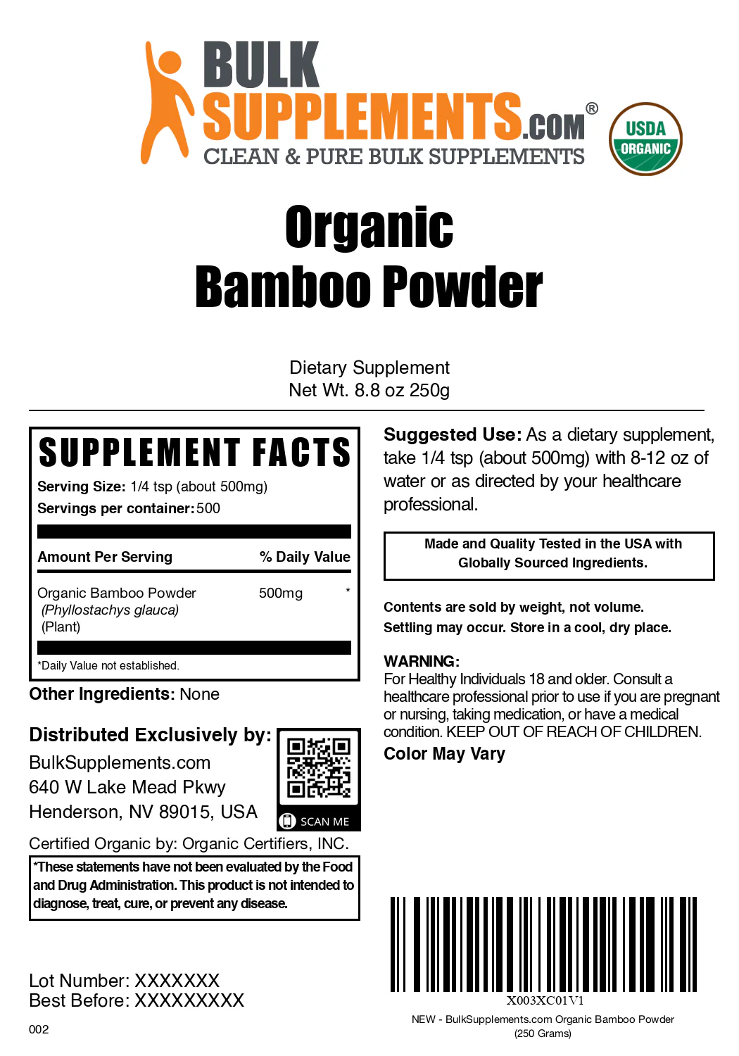 Organic Bamboo Powder - Image 6