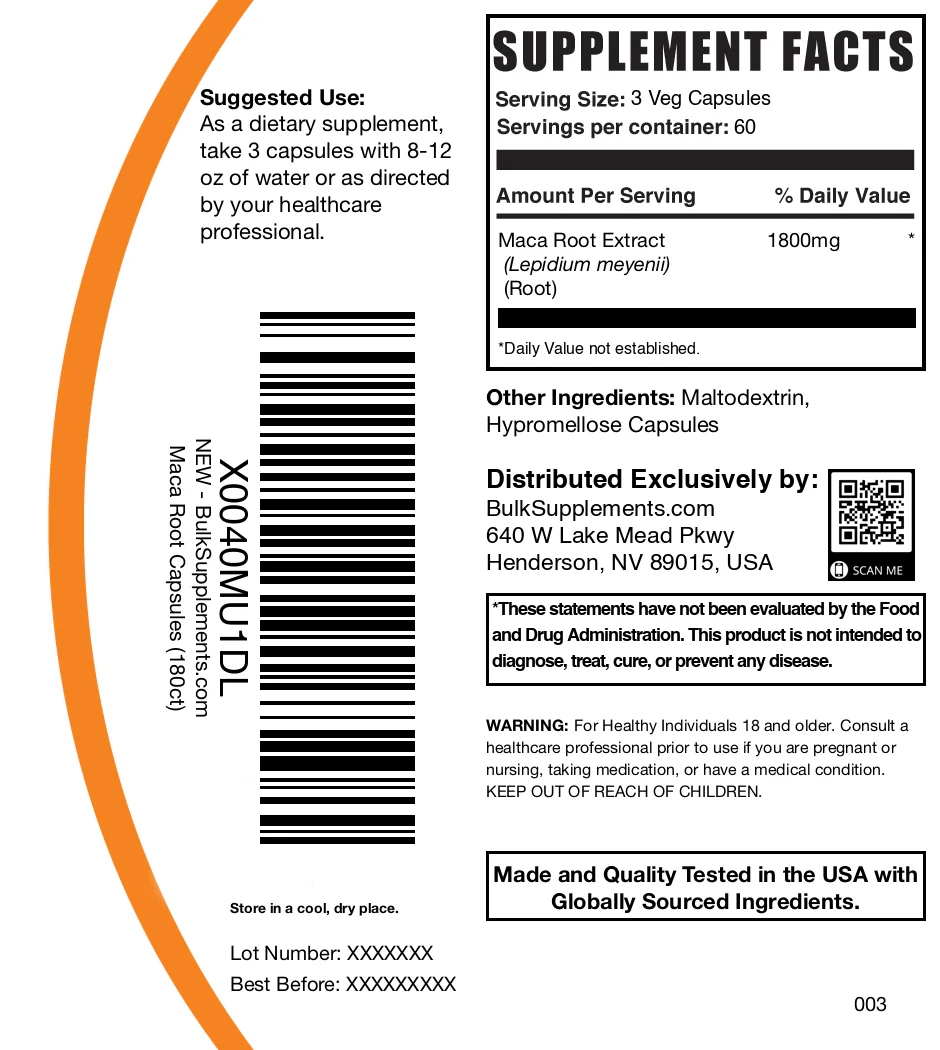 Maca Root Extract Capsules - Image 6