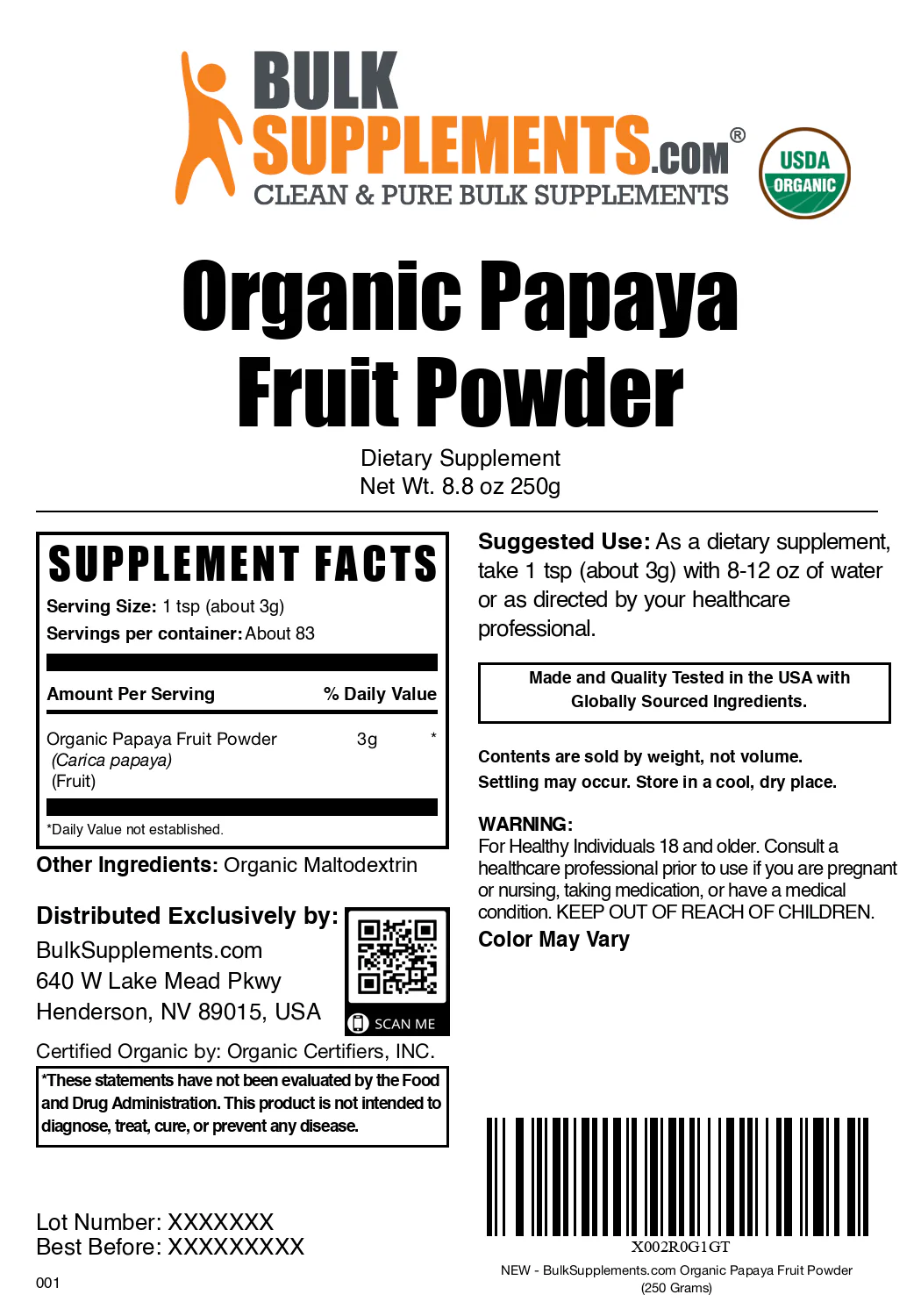 Papaya Fruit Powder - Image 6