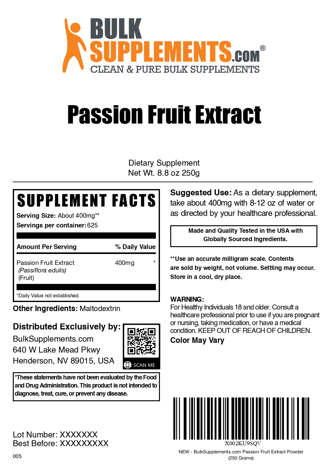 Passion Fruit Extract Powder - Image 6