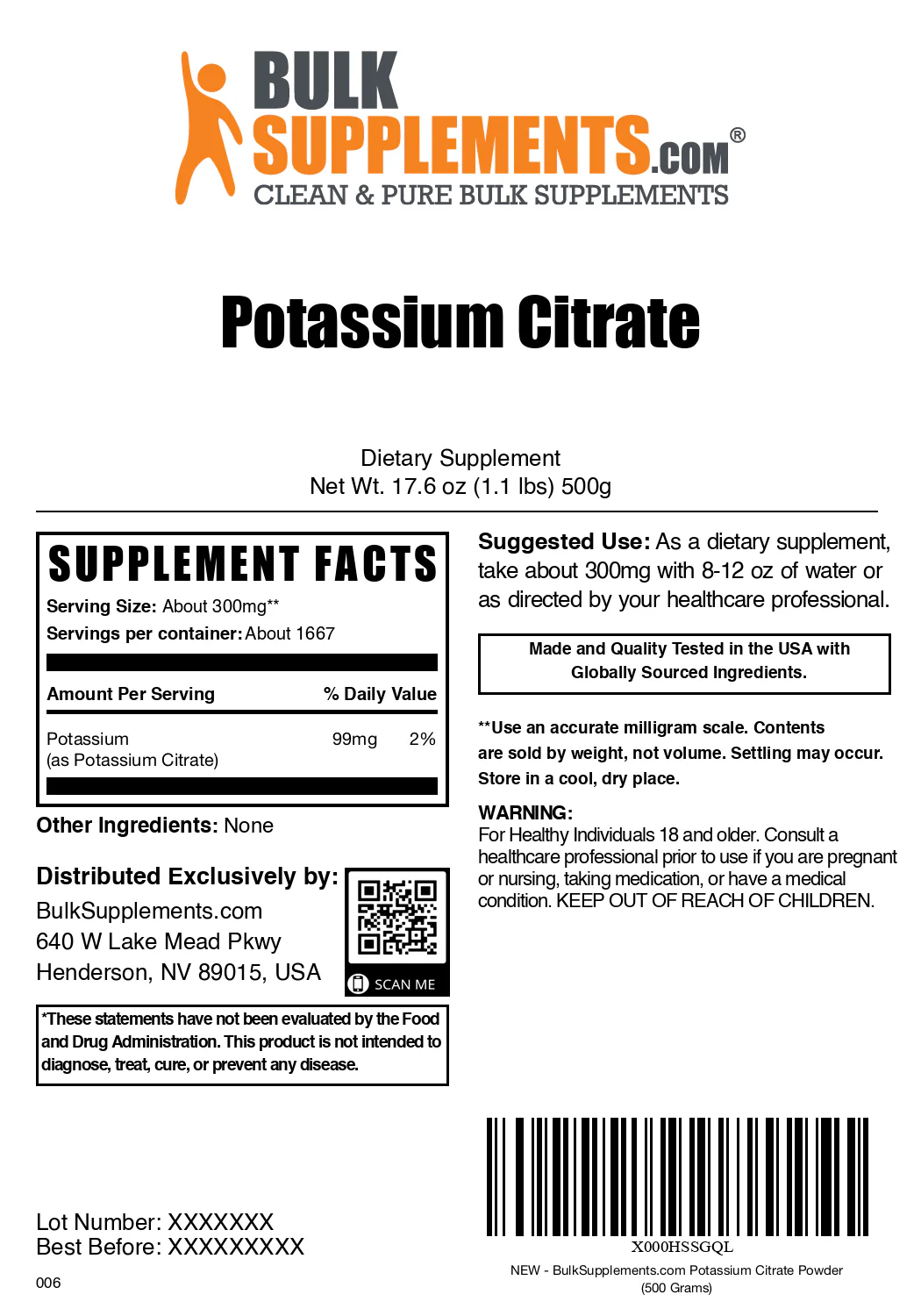 Potassium Citrate Powder - Image 6