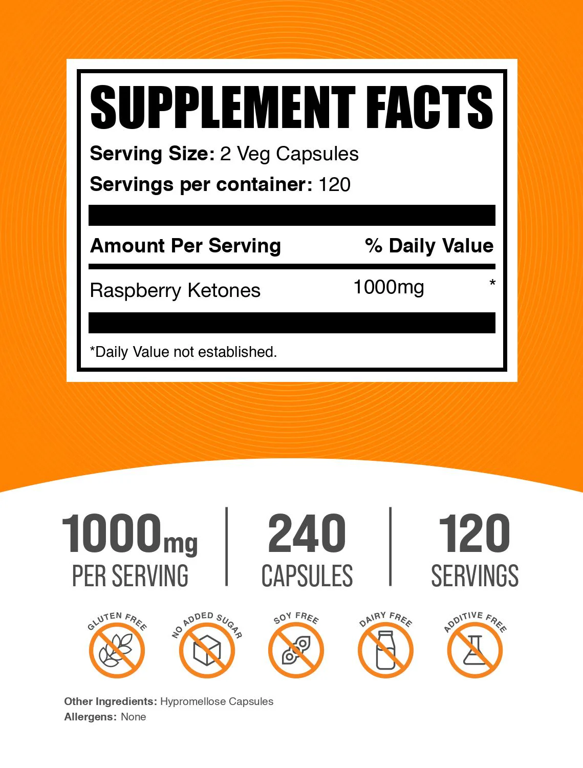Raspberry Ketones Capsules - Image 2