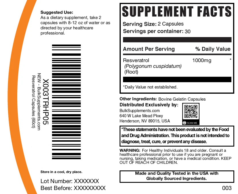 Resveratrol Capsules - Image 6