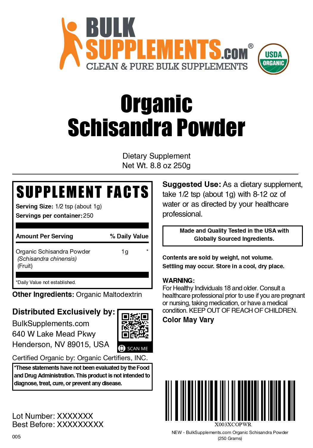 Organic Schisandra Powder - Image 6