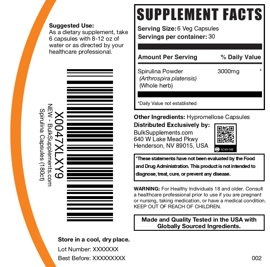 Spirulina Capsules - Image 7