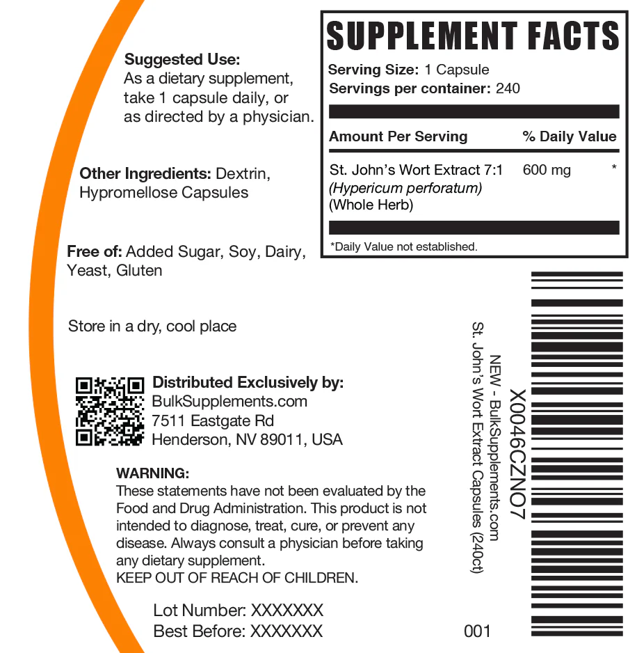 St. John's Wort Extract Capsules - Image 6