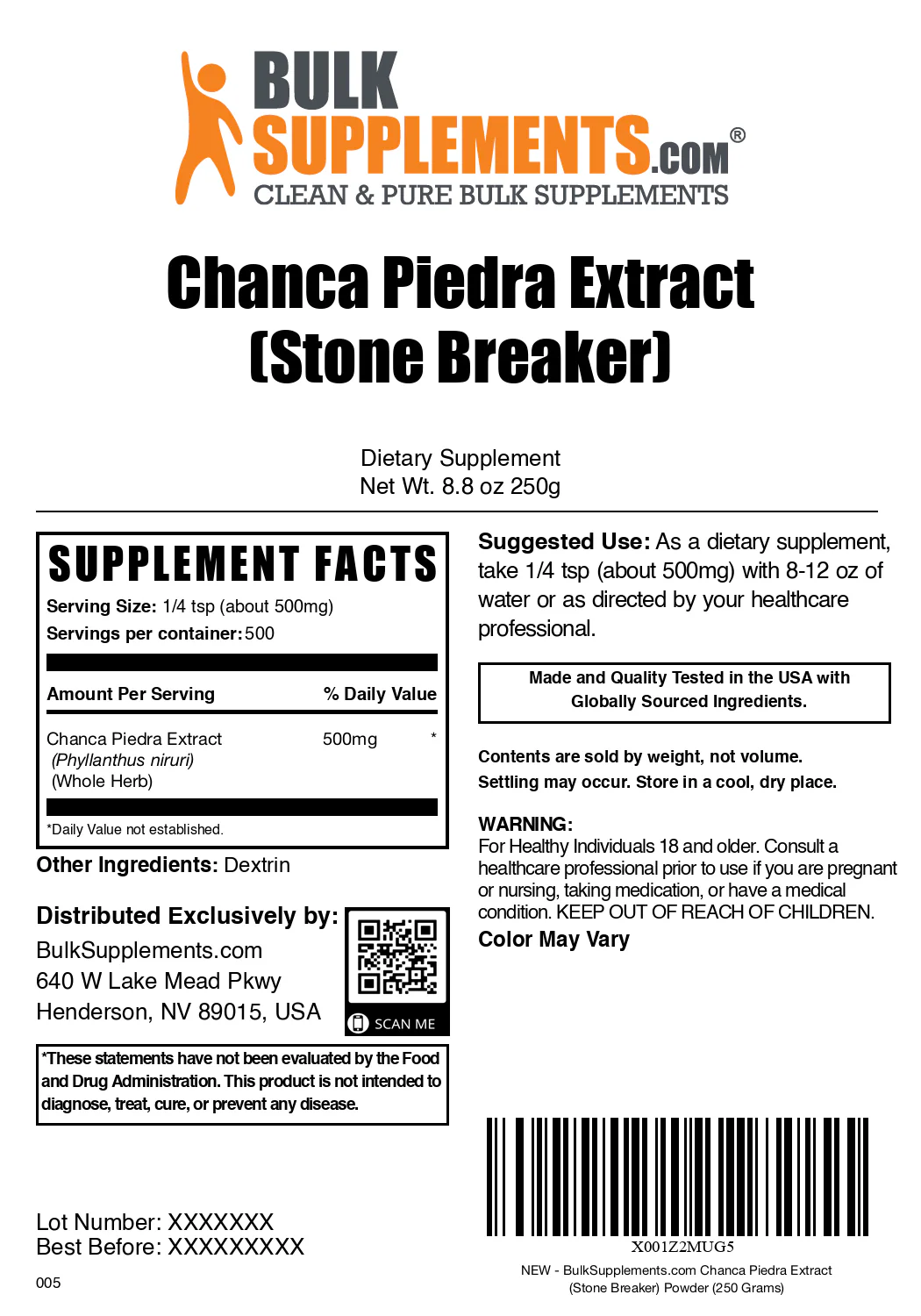 Chanca Piedra Extract Powder - Image 6