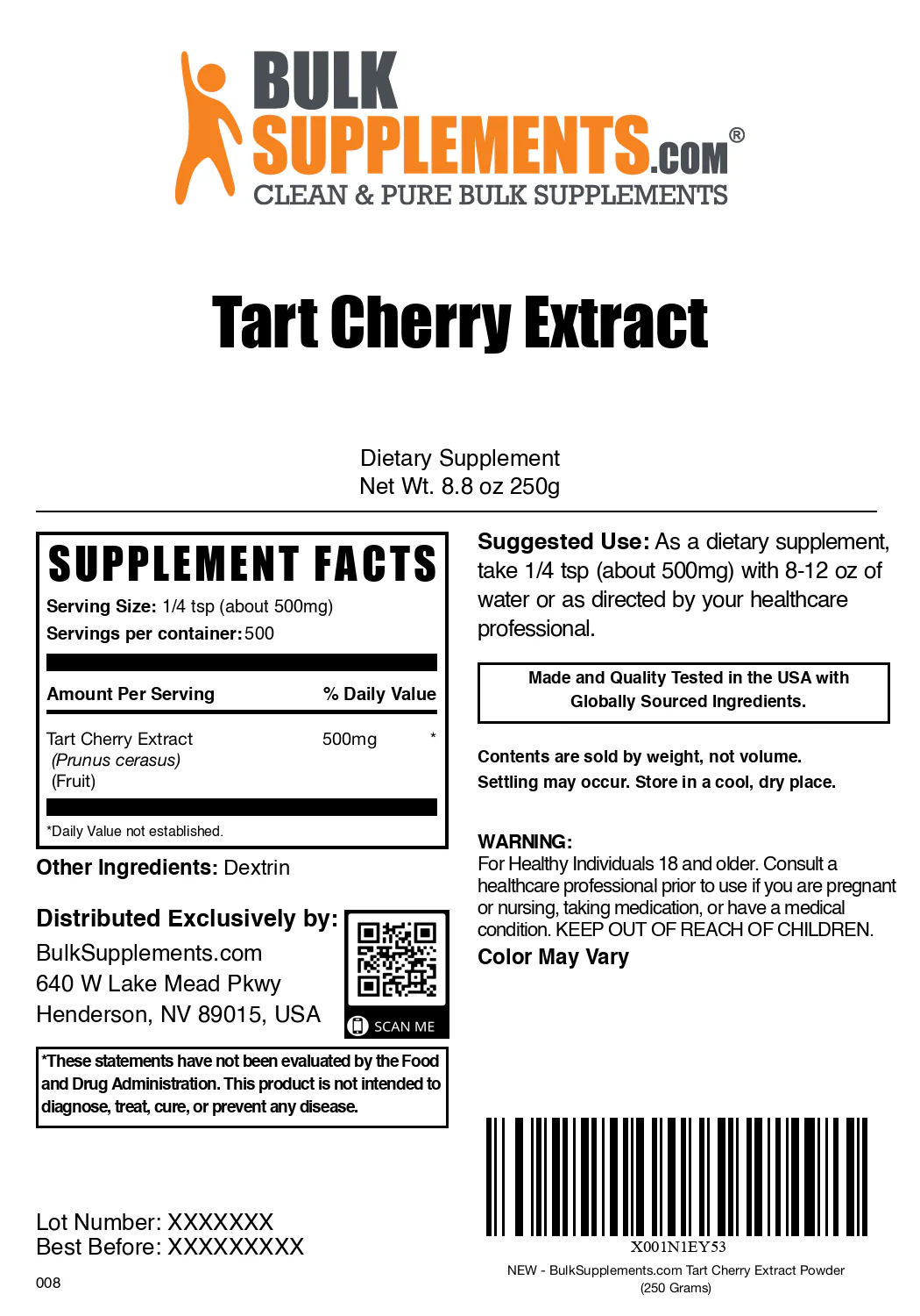 Tart Cherry Extract Powder - Image 6