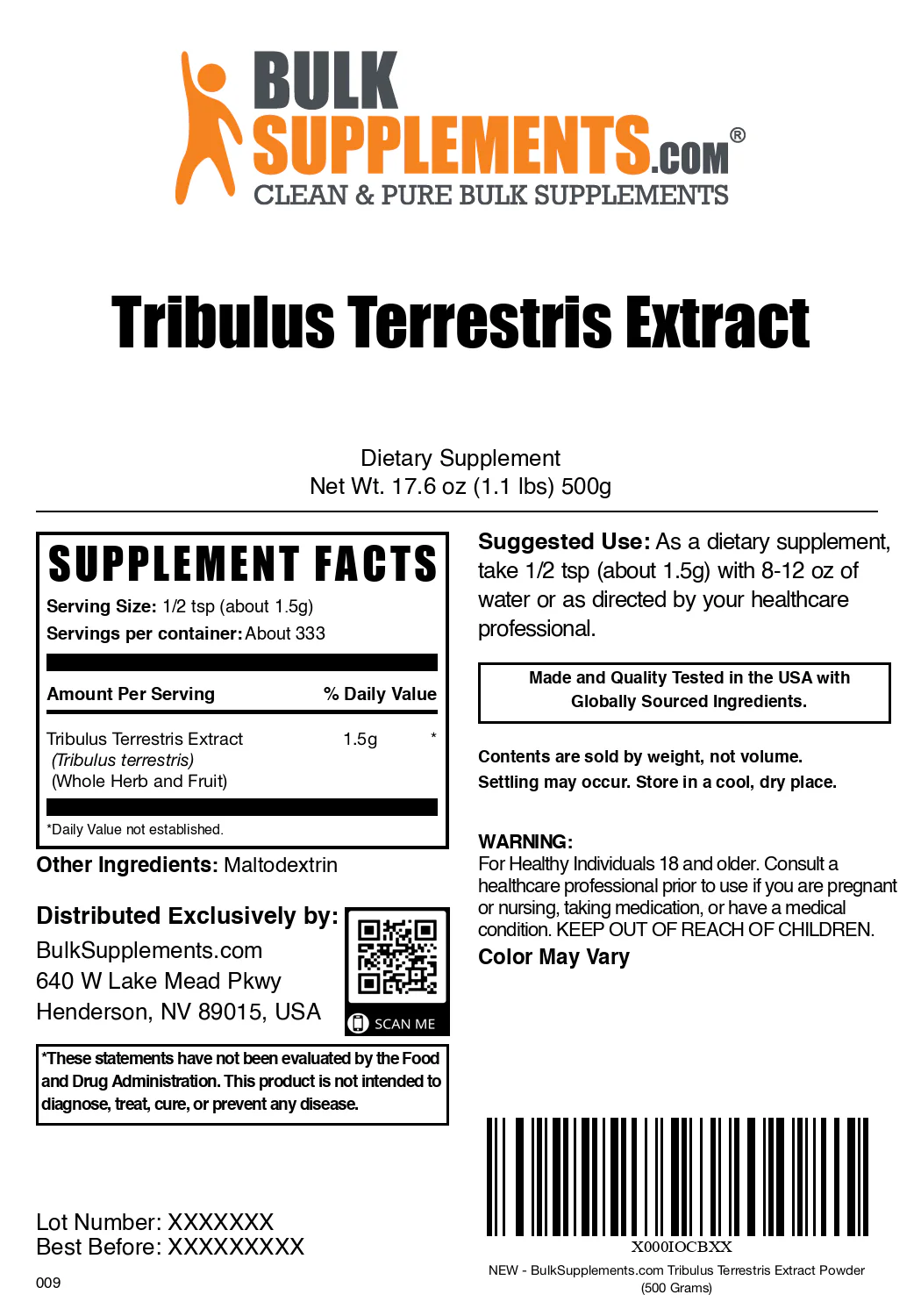 Tribulus Terrestris Extract Powder - Image 6
