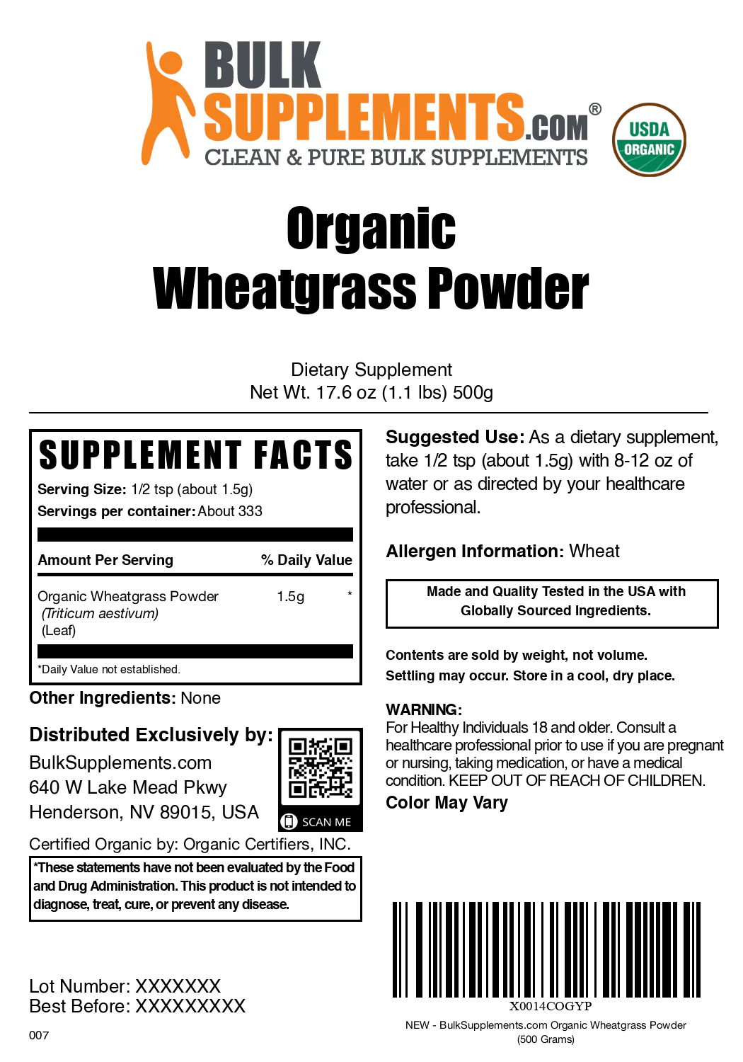 Organic Wheatgrass Powder - Image 6
