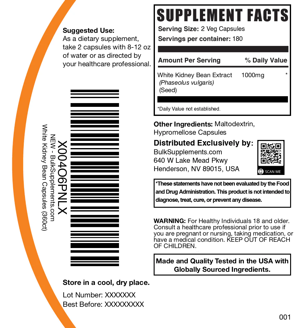 White Kidney Bean Extract Capsules - Image 6