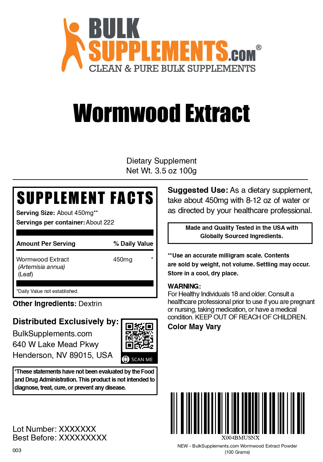 Wormwood Extract Powder - Image 7