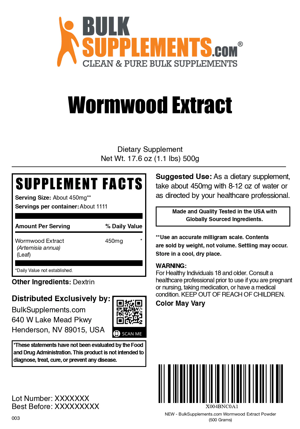 Wormwood Extract Powder - Image 8